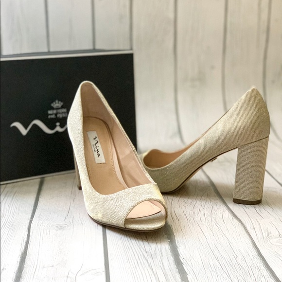 Nina Farlyn Block Heel Pumps NWT - Picture 4 of 8